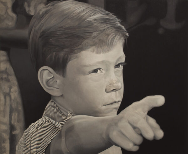 Billy-Mumy_You're-A-Very-Bad-Man_acrylic-on-canvas_60x72in.