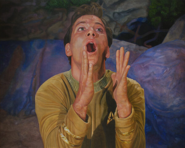 Capt-Kirk_Pray-to-Me_(1)_acrylic-on-canvas_48x60in.